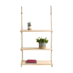 Sänkt pris Pukkuri Vägghylla 40 cm Brun - Förvaring