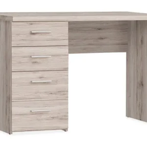 Bowlee Skrivbord 110 cm med Förvaring Lådor Brun - Möbler Beställ idag