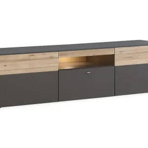 Ameysford TV-Bänk 209,8 cm Grå/Brun - Möbler Begränsad tid