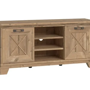 Snabb frakt Kerrow TV-Bänk 145 cm Brun - Möbler