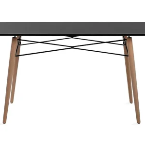 Begränsat erbjudande Stracke Matbord 140x80 cm Svart - Möbler