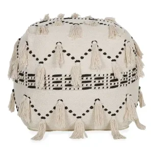Kampanj Youness Sittpuff 50x50 cm Beige - Möbler