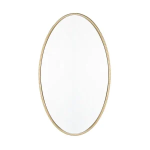 Aamya Spegel Oval 83x57 cm Guld - Inredning Nedsatt pris