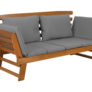 Portici Trädgårdssoffa 210 cm Trä/Natur - Utemöbler & utemiljö Köp nu
