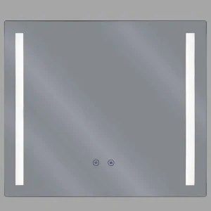 Premium Kendram Spegel LED 60x70 cm Transparent - Belysning