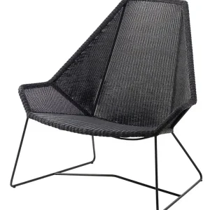Snabb leverans Breeze Loungefåtölj Black