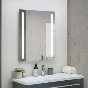 Outlet Kilmurray Spegel LED 60x80 cm Silver - Inredning