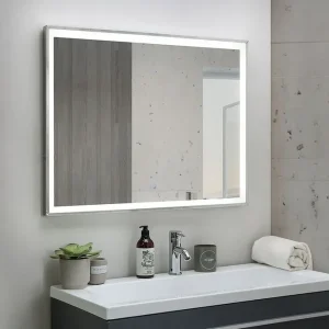Fynd Tooms Spegel LED 60x80 cm Silver - Inredning