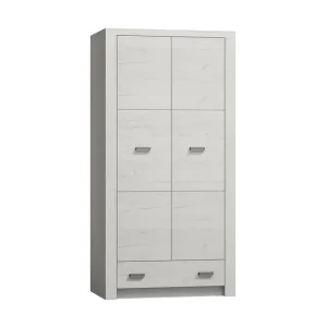 Begränsad tid Indianapolis Garderob 96x58x192 cm - Förvaring