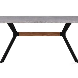 Begränsat antal Trimboli Matbord 160x90 cm Grå - Möbler