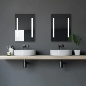 Jordberga Badrumsspegel 70 cm LED-belysning - Inredning Erbjudandepris