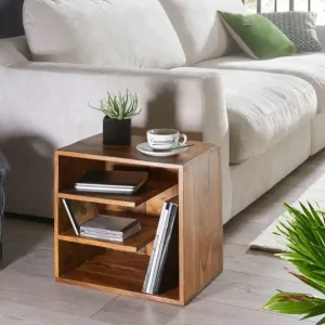 Rabatter Wohnling Wetzel Sidobord 43 cm Trä/natur - Möbler