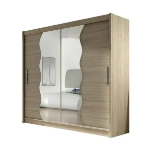 Billig Prag Garderob 180x57x215 cm Scandinavian Choice Wood - Förvaring