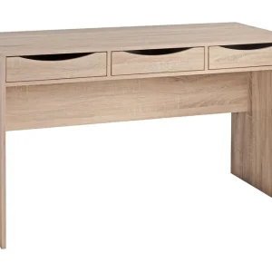 Wohnling Ryea Skrivbord 120 cm med Förvaring 3 Lådor Natur - Möbler Endast denna vecka