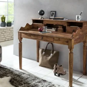 I lager Wohnling Aggrey Skrivbord 115 cm Trä/natur - Möbler