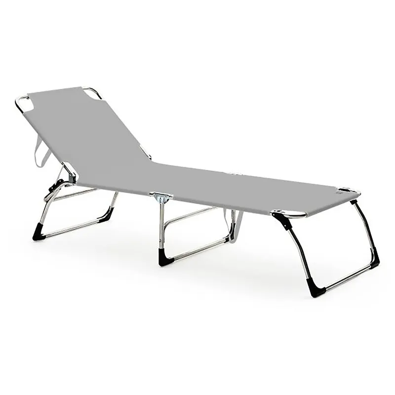 Amigo solsäng xxl grey aluminium/textilene Endast idag