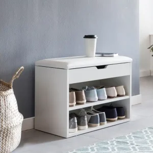 Endast idag Wohnling Shiheem Skohylla 60x30 cm Vit - Förvaring