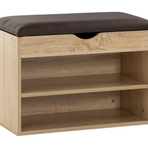 Säker betalning Wohnling Shiheem Skohylla 60x30 cm Trä/natur - Förvaring
