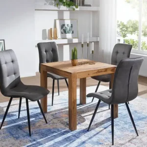Lågt pris Wohnling Gliwski Matbord 80 cm Trä/natur - Möbler