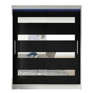 Billig Presto Garderob 58x150 cm LED-belysning - Förvaring