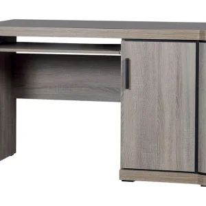 Begränsat erbjudande Chezum Skrivbord 126 cm med Förvaring Skåp - Möbler