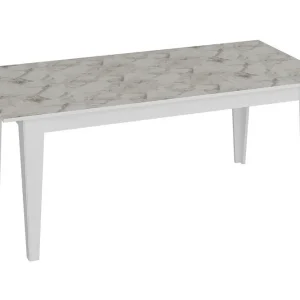 Bascle Matbord 180 cm Vit - Möbler Extra rabatt