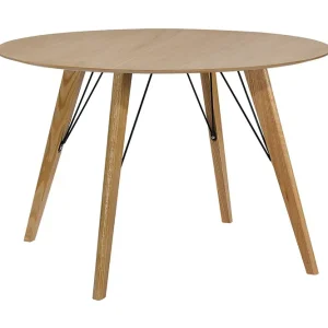 Matbord Helena D100xh75 cm Mdf Med Ekfanér - Möbler Begränsat antal