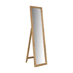 Erbjudande Golvspegel Mondeo 40x160 cm Ram: Ek - Inredning
