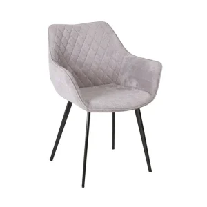 Stol Naomi 61x605xh47/84 cm Grått Tyg - Möbler risnedsättning
