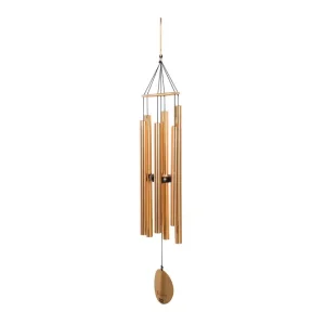 Outlet Vindklocka NATURENS MELODI H99cm guld - Utemöbler & utemiljö