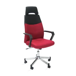 Beställ nu Kontorstol DOMINIC 58x59xH1135-121 röd/svart - Möbler