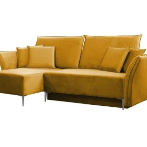 Staffin 3-sits Hörnbäddsoffa Yellow - Möbler Extra rabatt