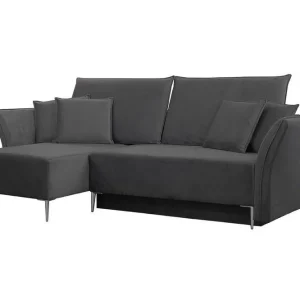 Bästa pris Staffin 3-sits Hörnbäddsoffa Dark grey - Möbler