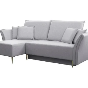 Staffin 3-sits Hörnbäddsoffa Ljusgrå - Möbler Begränsad tid