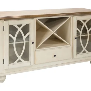 Skänk LILY 152x46xH84cm ekfanér på MDF - Förvaring Extra rabatt