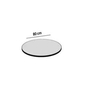 Bordsskiva Dia. 110 Cm White Alu. Populärt val
