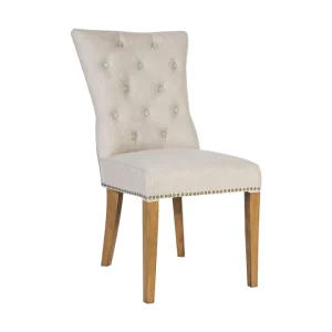 Stol Holmes 55x68xh99cm Tyg Beige - Möbler Populärt val