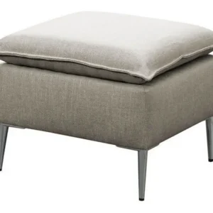 Staffin Fotpall 50 cm Beige/Light beige - Möbler Utförsäljning