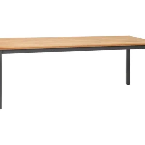 Rabatt Utebord MONTANA 220x100xH74cm teak - Utemöbler & utemiljö