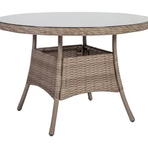 Utebord TOSCANA D110xH73cm färg: gråbeige - Utemöbler & utemiljö Kundfavorit