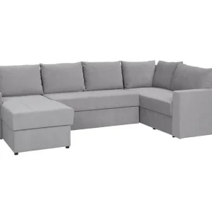Staffin 4-sits Hörnbäddsoffa Ljusgrå - Möbler Sista chansen