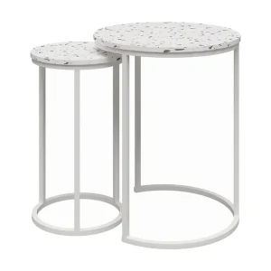 Revazi Sidobord Terrazzo - Möbler Kundfavorit