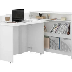 Trygg betalning Grianan Skrivbord 136 cm White - Möbler