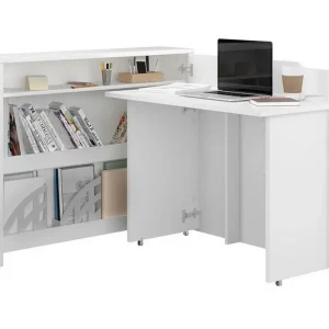 Trygg betalning Grianan Skrivbord 136 cm White - Möbler