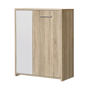 Väggskåp Alysiana 60x67 cm Vit - Förvaring Erbjudande