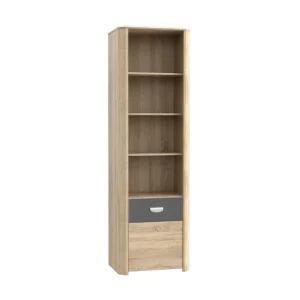 Säker betalning Yazmene Förvaringshylla 59x194 cm Brun - Förvaring