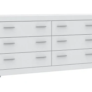 Uzayr Skänk 175x87 cm Vit - Förvaring Begränsat antal