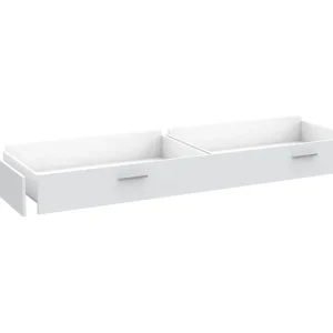 Uzayr Byrå med Hjul 200x19 cm Vit - Förvaring Nyhet