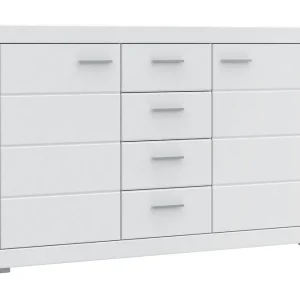 Begränsat antal Uzayr Skänk 171x109 cm Vit - Förvaring