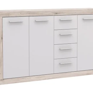 Mohaned Skänk 34x153 cm Brun/Vit - Förvaring Rea